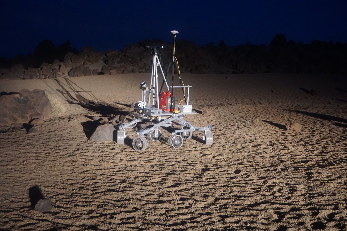 Tenerife rover field test